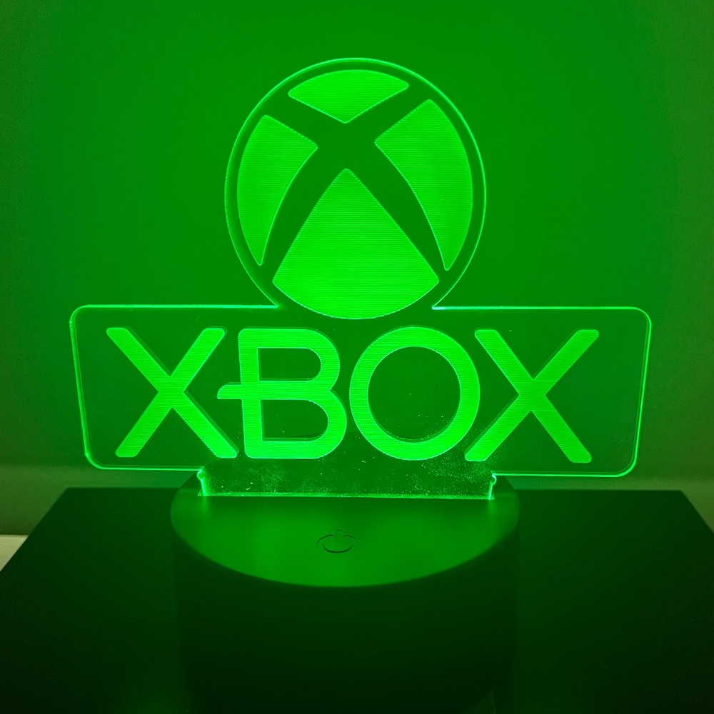 3D Xbox Creative Desk Lamp